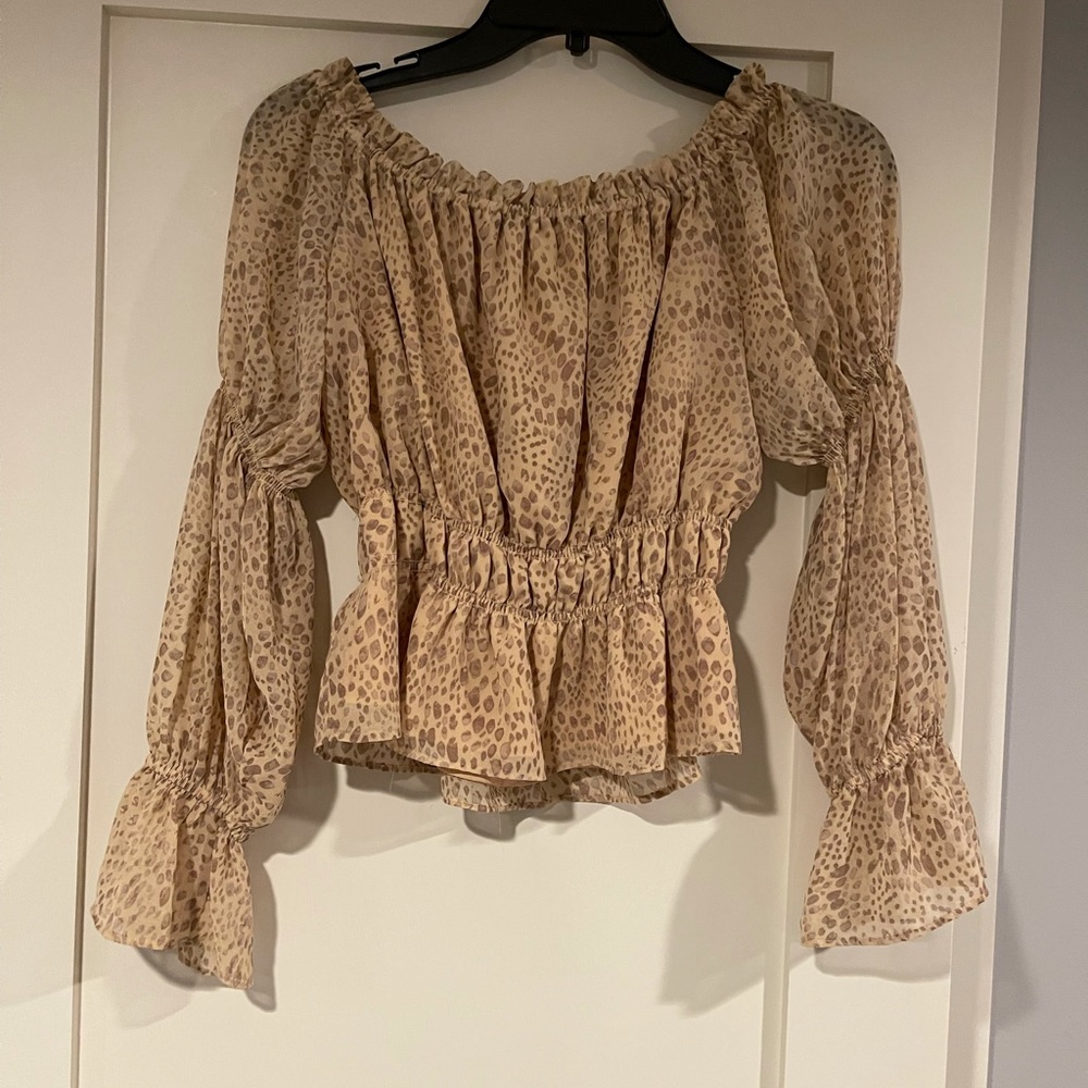 WAYF Babydoll Top